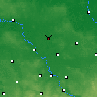 Nearby Forecast Locations - Herzberg - Χάρτης