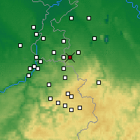 Nearby Forecast Locations - Άαχεν - Χάρτης