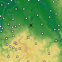 Nearby Forecast Locations - Düren - Χάρτης
