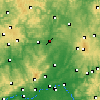Nearby Forecast Locations - Γκίσεν - Χάρτης