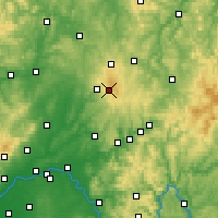 Nearby Forecast Locations - Hoherodskopf - Χάρτης