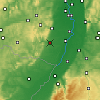 Nearby Forecast Locations - Landau - Χάρτης