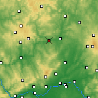 Nearby Forecast Locations - Βέτσλαρ - Χάρτης