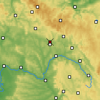 Nearby Forecast Locations - Lautertal - Χάρτης