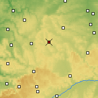Nearby Forecast Locations - Feuchtwangen - Χάρτης