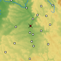 Nearby Forecast Locations - Έρλανγκεν - Χάρτης