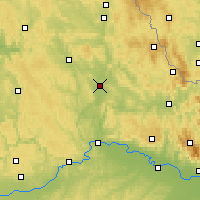 Nearby Forecast Locations - Schwandorf - Χάρτης
