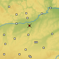 Nearby Forecast Locations - Ίνγκολστατ - Χάρτης