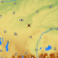 Nearby Forecast Locations - Erding - Χάρτης