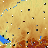 Nearby Forecast Locations - Μέμινγκεν - Χάρτης