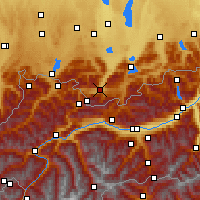 Nearby Forecast Locations - Γκάρμις-Παρτενκίρχεν - Χάρτης