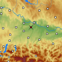 Nearby Forecast Locations - Λιντς - Χάρτης