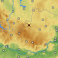 Nearby Forecast Locations - Weitra - Χάρτης