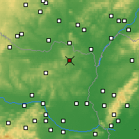 Nearby Forecast Locations - Mistelbach - Χάρτης