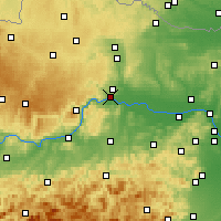 Nearby Forecast Locations - Krems an der Donau - Χάρτης