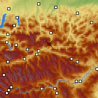 Nearby Forecast Locations - Pyhrn - Χάρτης