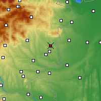 Nearby Forecast Locations - Oberwart - Χάρτης