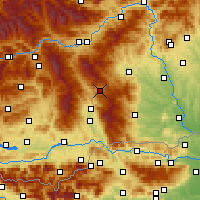 Nearby Forecast Locations - Preitenegg - Χάρτης