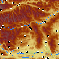 Nearby Forecast Locations - Neumarkter Sattel - Χάρτης