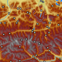 Nearby Forecast Locations - Schmittenhöhe - 