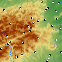 Nearby Forecast Locations - Neunkirchen - Χάρτης