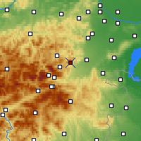 Nearby Forecast Locations - Hohe Wand - Χάρτης