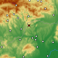 Nearby Forecast Locations - Jósvafő - 