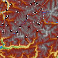 Nearby Forecast Locations - Livigno - Χάρτης