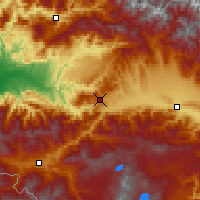 Nearby Forecast Locations - Mta-sabueti - Χάρτης