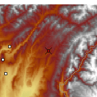 Nearby Forecast Locations - Khovaling - 