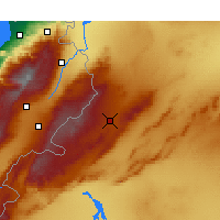 Nearby Forecast Locations - Al-Nabek - 