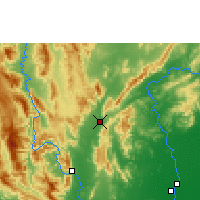 Nearby Forecast Locations - Thoen district - 