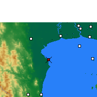Nearby Forecast Locations - Cha-am district - 