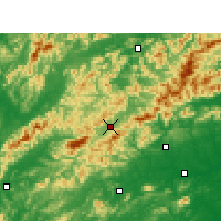 Nearby Forecast Locations - Tonggu - 