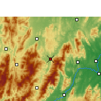 Nearby Forecast Locations - Xinning - 
