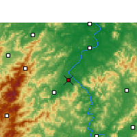 Nearby Forecast Locations - Wan'an - 