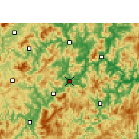 Nearby Forecast Locations - Shaxian - 