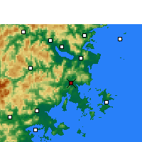 Nearby Forecast Locations - Fuqing - 