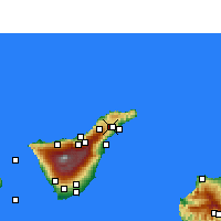 Nearby Forecast Locations - Tenerife/North - 