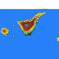 Nearby Forecast Locations - Tenerife/South - 