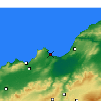 Nearby Forecast Locations - Arzew - Χάρτης