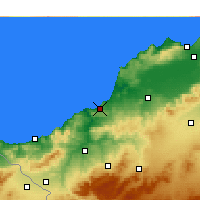 Nearby Forecast Locations - Béni Saf - Χάρτης