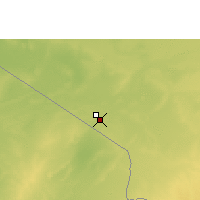 Nearby Forecast Locations - Bordj Badji Mokhtar - Χάρτης