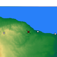 Nearby Forecast Locations - Al-Khums - 
