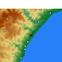 Nearby Forecast Locations - Shakaskraal - 