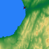 Nearby Forecast Locations - Unalakleet - Χάρτης