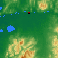 Nearby Forecast Locations - Aniak - Χάρτης