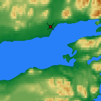 Nearby Forecast Locations - Iliamna - Χάρτης