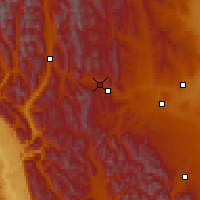 Nearby Forecast Locations - Crowsnest - Χάρτης