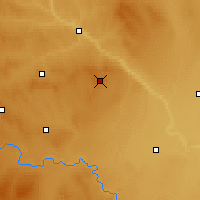 Nearby Forecast Locations - Hussar - 